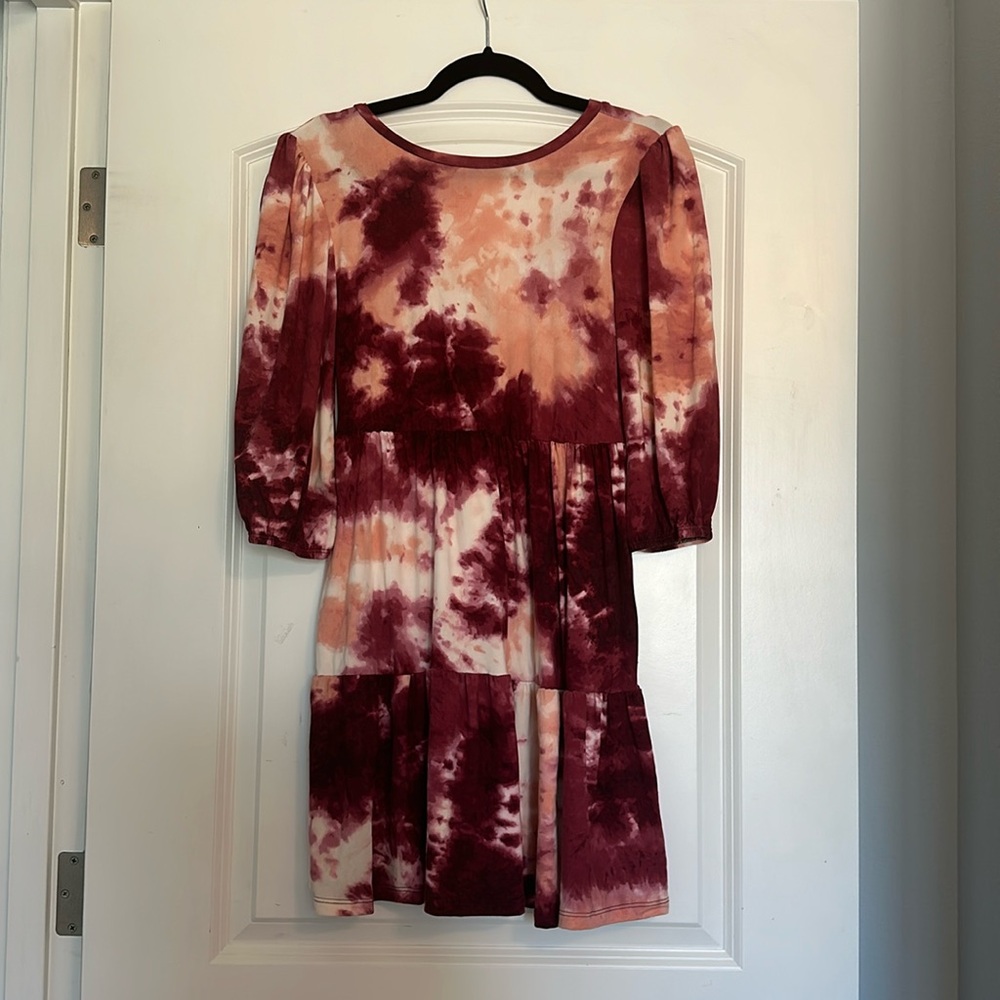 Speechless Tie Dye Dress - Small